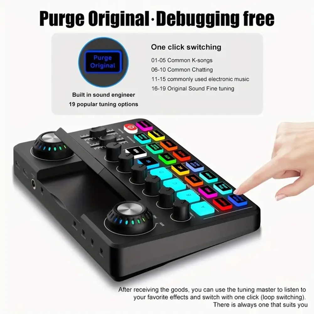 A20I Audio-Mixer, Live-Soundka – Audio Music Voice Changer Bewertung und Preis