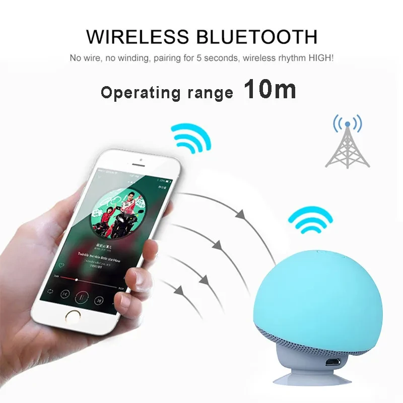 Mini Pilz Bluetooth Lautsprech – Audio Music Box Bewertung und Preis