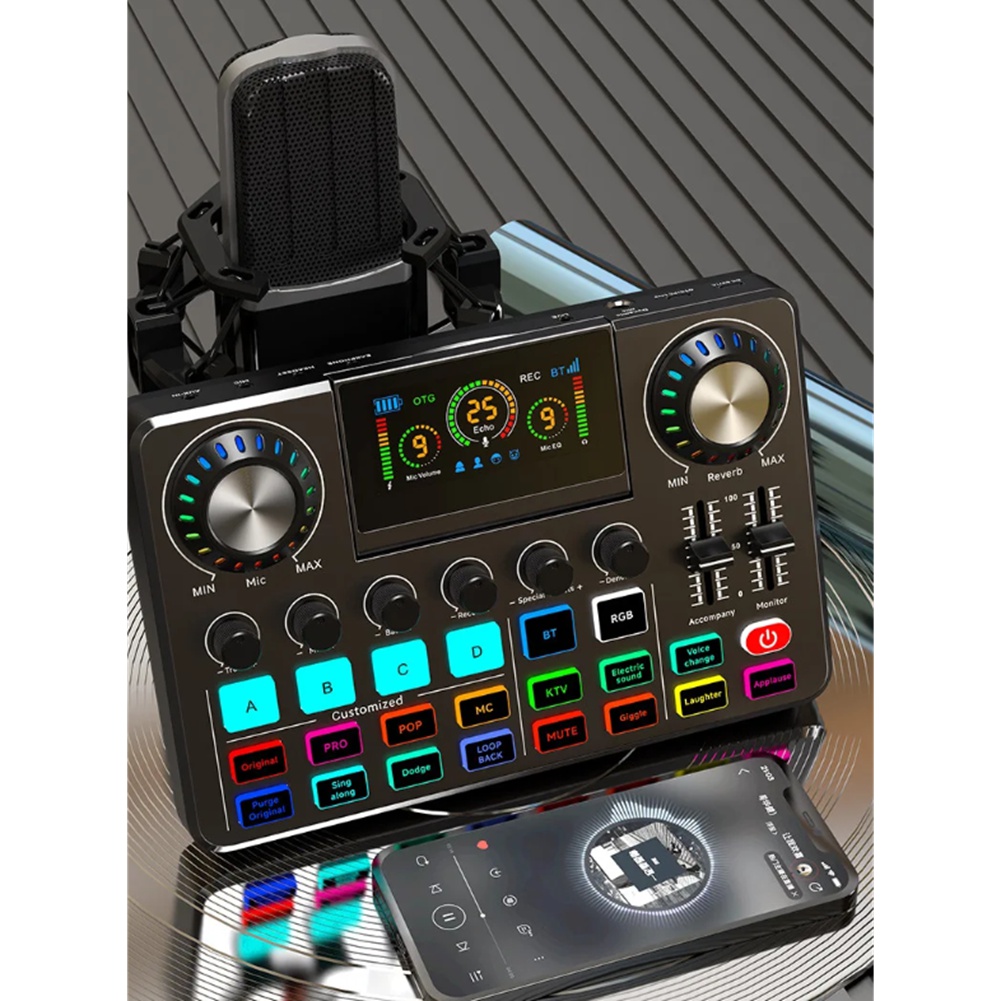 DTC5 Audio-Mixer, Live-Soundka – Audio Music Voice Changer Bewertung und Preis