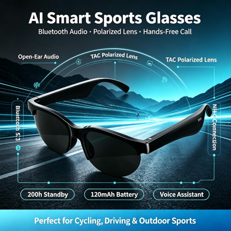 Intelligente Sportbrille mit o – Audio Music In Bewertung und Preis
